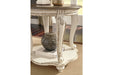 Realyn White/Brown End Table - T743-6 - Gate Furniture