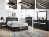 Regata Black Dresser - B4670-1 - Gate Furniture