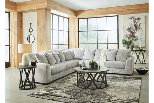 Regent Park Pewter 5 - Piece Sectional - Gate FurnitureSectional