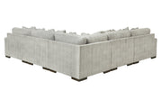 Regent Park Pewter 5 - Piece Sectional - Gate FurnitureSectional