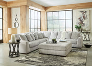 Regent Park Pewter 5 - Piece Sectional - Gate FurnitureSectional