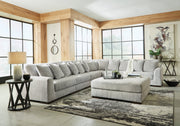 Regent Park Pewter 6 - Piece Sectional - Gate FurnitureSectional