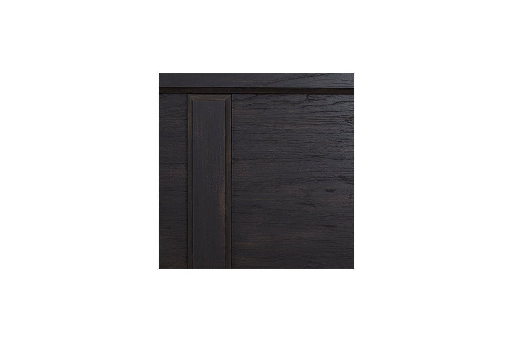 Reylow Dark Brown Nightstand - B555-92 - Gate Furniture