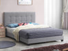 Rigby Gray Full Platform Bed - 5283GY-F - Gate Furniture