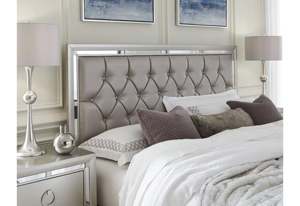 Riley Silver Full Bed - RILEY-FB - Gate Furniture
