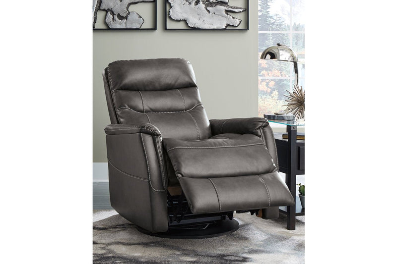 Riptyme Quarry Swivel Glider Recliner - Gate FurnitureRecliner