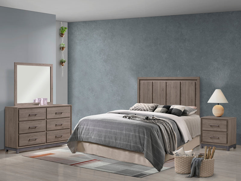 River Brown Panel Bedroom Set - Gate FurnitureBedroom Set