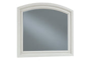 Robbinsdale Antique White Bedroom Mirror - Gate FurnitureMirror