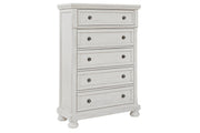 Robbinsdale Antique White Chest of Drawers - Gate FurnitureChest