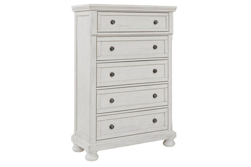 Robbinsdale Antique White Chest of Drawers - Gate FurnitureChest