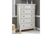 Robbinsdale Antique White Chest of Drawers - Gate FurnitureChest