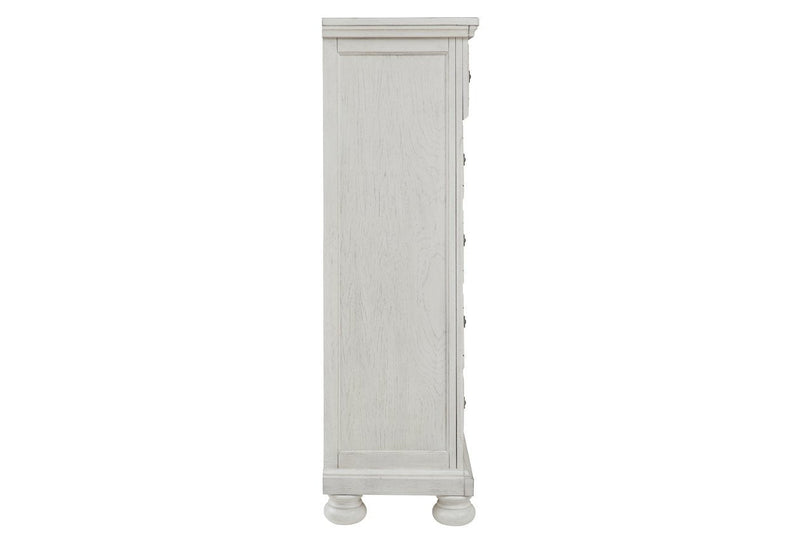 Robbinsdale Antique White Chest of Drawers - Gate FurnitureChest