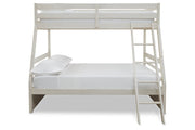 Robbinsdale Antique White Twin over Full Bunk Bed - Gate FurnitureBunk Bed