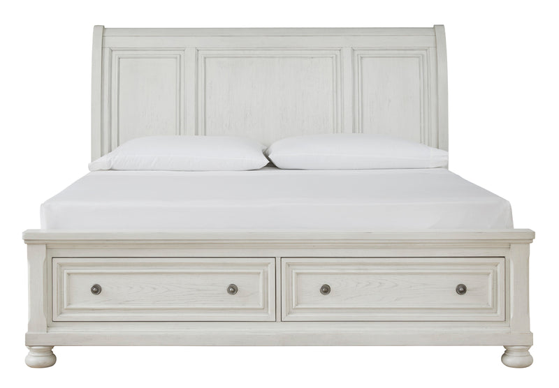 Robbinsdale Queen Sleigh Bed - Gate FurnitureQueen Bed