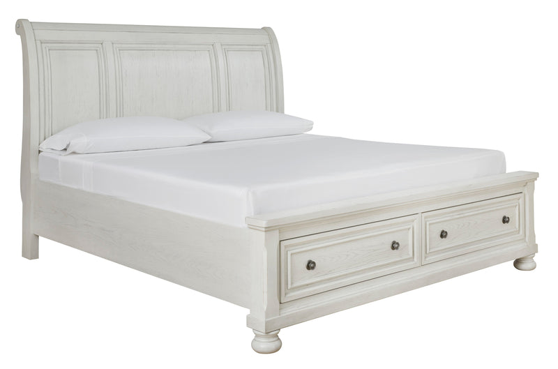 Robbinsdale Queen Sleigh Bed - Gate FurnitureQueen Bed