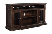 Roddinton Dark Brown 72" TV Stand - Gate FurnitureTV Stand
