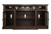 Roddinton Dark Brown 72" TV Stand - Gate FurnitureTV Stand