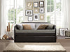 Roland Dark Brown Daybed with Trundle - 4950 - Gate Furniture