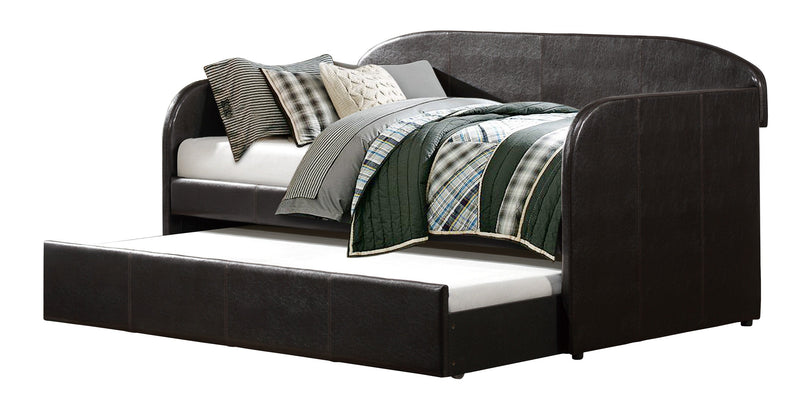Roland Dark Brown Daybed with Trundle - Gate FurnitureDaybed