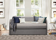 Roland Gray Daybed with Trundle - Gate FurnitureDaybed