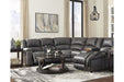 Roskos Black/Cream/Gray 5' x 7' Rug - R402702 - Gate Furniture