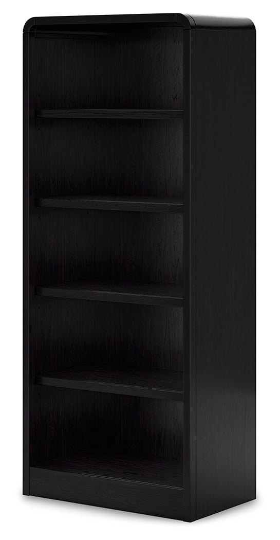 Rowanbeck Black 72" Bookcase - H821-17