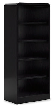 Rowanbeck Black 72" Bookcase - H821-17