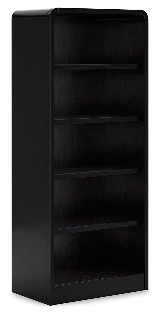 Rowanbeck Black 72" Bookcase - H821-17