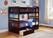 Rowe Cherry Twin/Twin Bunk Bed - Gate FurnitureBunk Bed