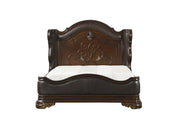 Royal Highlands Rich Cherry Queen Panel Bed - Gate FurnitureQueen Bed