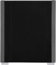 Royce Linen Textured Twin Bed (3 Boxes) Grey - Gate FurnitureTwin Bed