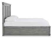 Russelyn Gray Queen Storage Bed - Gate FurnitureQueen Bed