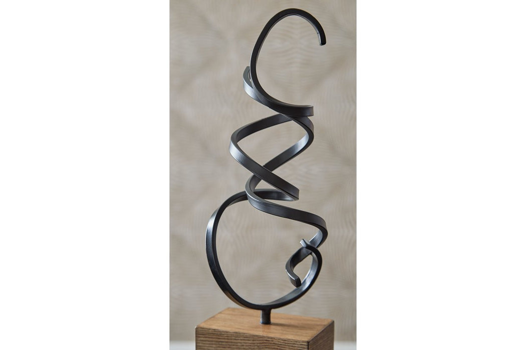 Ruthland Black/Brown Sculpture - A2000438 - Gate Furniture