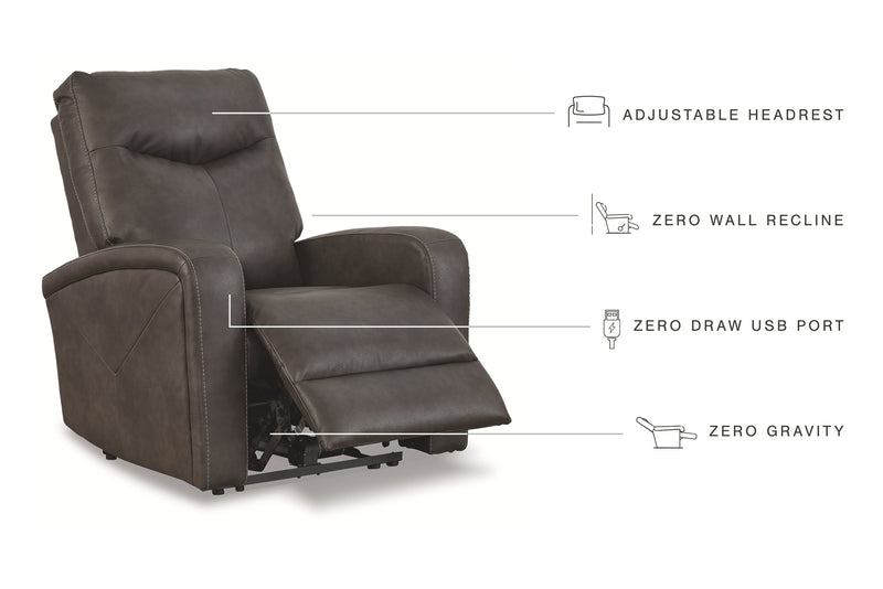 Ryversans Power Recliner - Gate FurniturePower Recliner