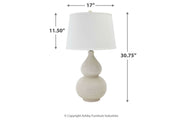 Saffi Cream Table Lamp - Gate FurnitureTable Lamp