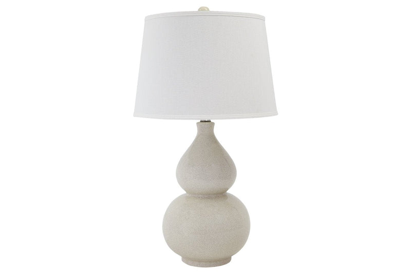 Saffi Cream Table Lamp - Gate FurnitureTable Lamp