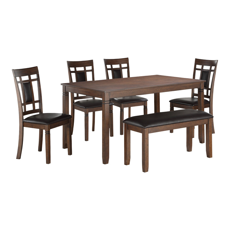 Salton Traditional Cherry 6 - Piece Dining Set - Gate FurnitureDining Room Set