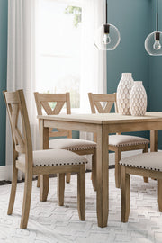Sanbriar Dining Table and Chairs (Set of 7) - Gate FurnitureDining Table