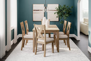 Sanbriar Dining Table and Chairs (Set of 7) - Gate FurnitureDining Table