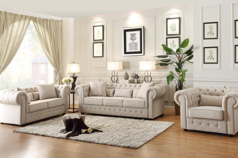 Savonburg Neutral Living Room Set - Gate FurnitureLiving Room Set