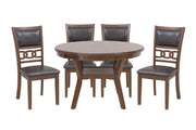 Savor Brown 5 - Piece Dining Set - Gate FurnitureDining Room Set