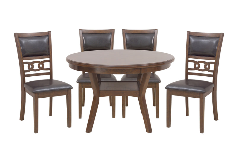 Savor Brown 5 - Piece Dining Set - Gate FurnitureDining Room Set