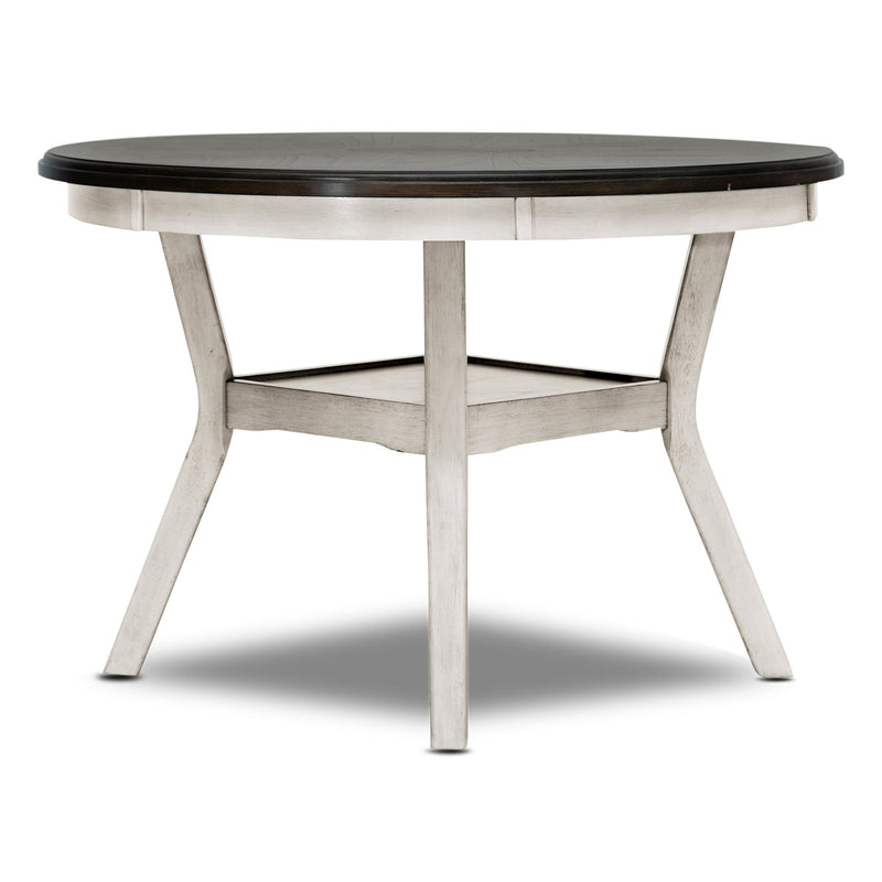 Savor White 5 - Piece Dining Set - Gate FurnitureDining Room Set