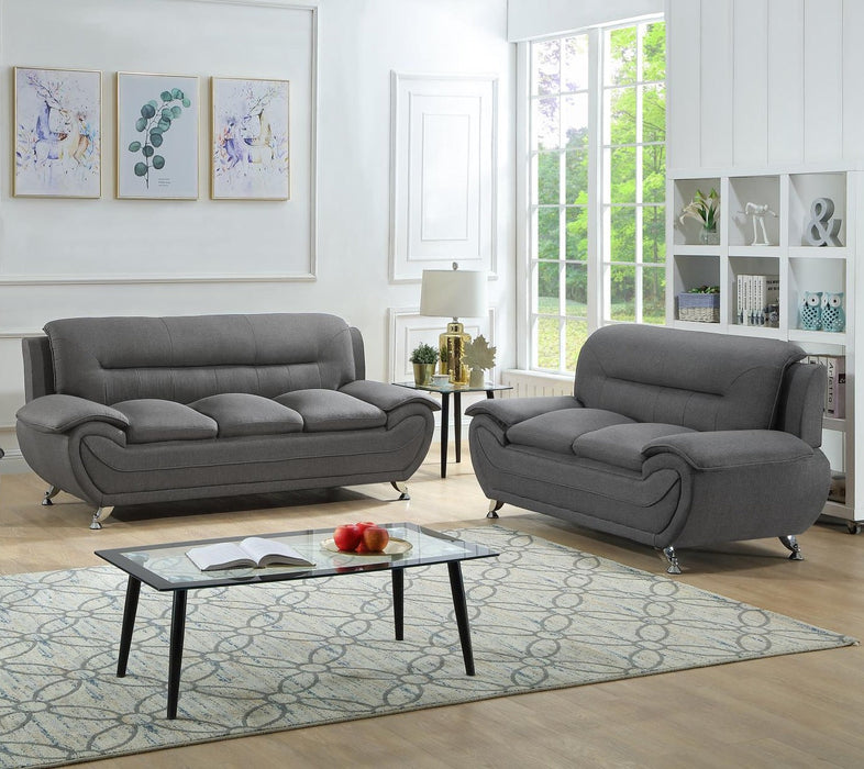 Scabiosa Grey Living Room Set - Gate Furniture