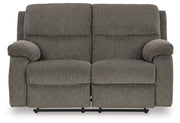 Scranto Reclining Loveseat - Gate FurnitureLoveseat