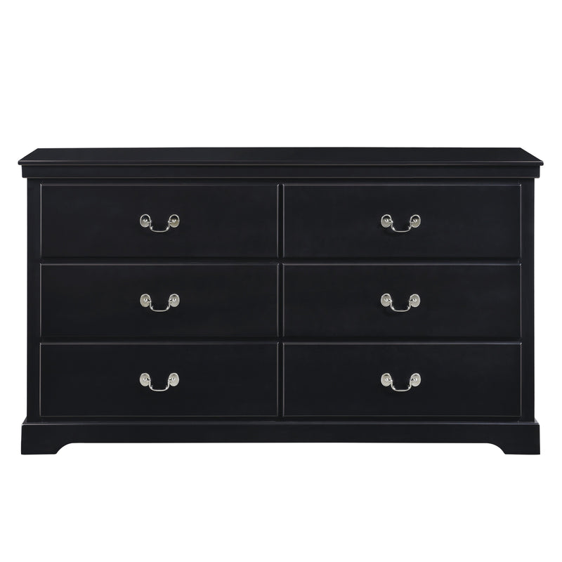 Seabright Black Panel Bedroom Set - Gate FurnitureBedroom Set
