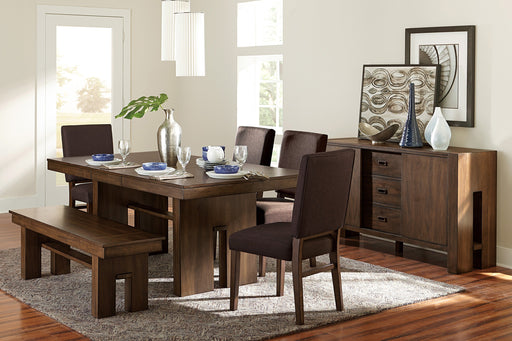 Sedley Walnut Extendable Dining Set - Gate FurnitureDining Room Set