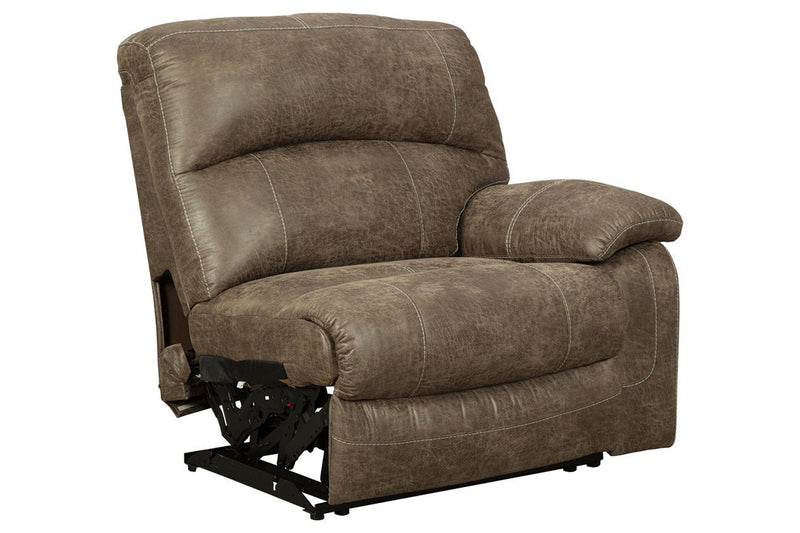 Segburg Driftwood 4 - Piece Power Reclining Sectional - Gate FurniturePower Reclining Sectional