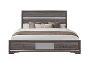 Seville Grey King Bed - Gate FurnitureKing Bed