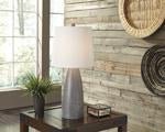 Shavontae Gray Table Lamp (Set of 2) - Gate FurnitureTable Lamp Pair